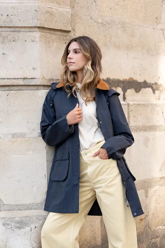 Parka coton longue