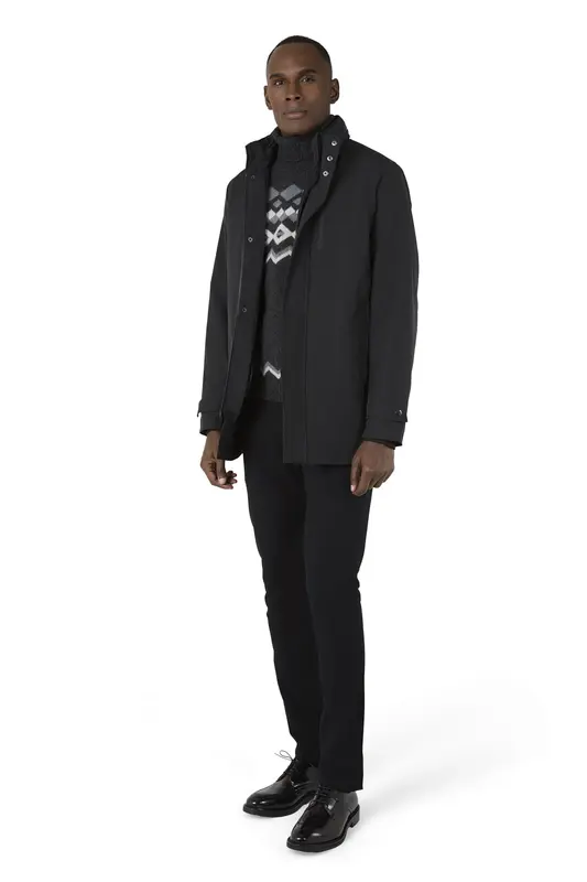 Parka gilet amovible - NOIR