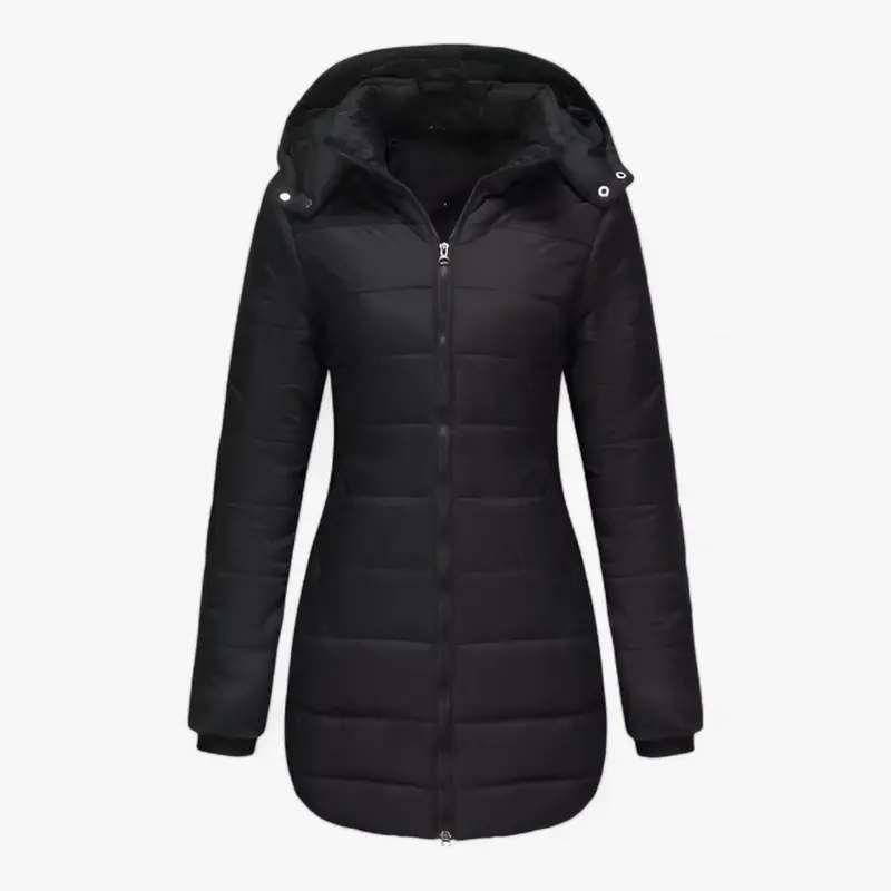Parka longue femme isolée