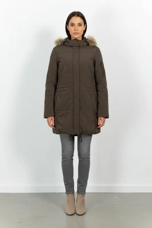 Parka Marron - Taille M/38
