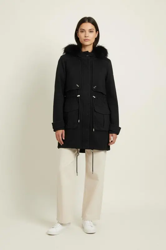 Parka Noire - Taille M/38