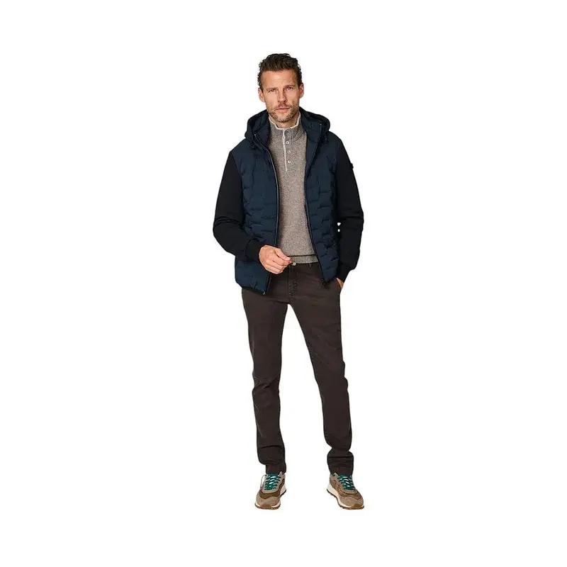 Parka Peuterey pour homme, bleu Holzer