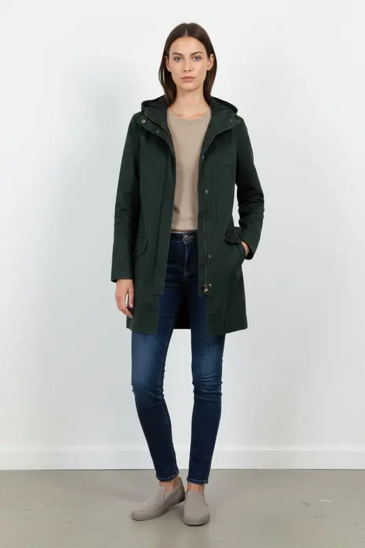 Parka Verte - Taille XS/34