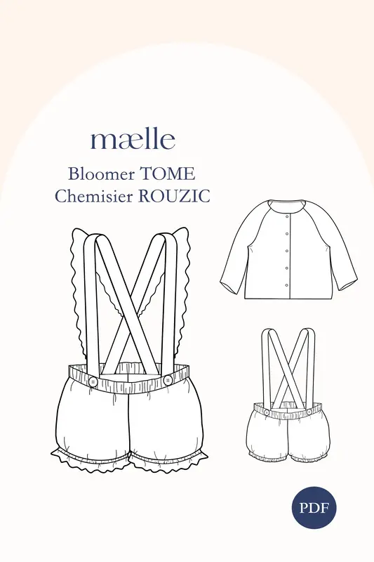 Patron Bloomer TOME chemisier ROUZIC PDF