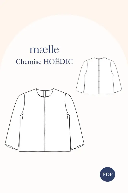 Patron chemisier HOEDIC PDF