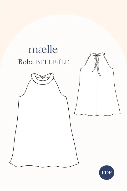 Patron robe BELLE-ILE PDF