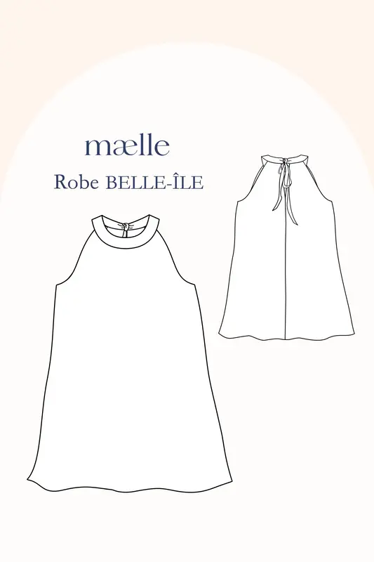 Patron robe BELLE-ILE Pochette