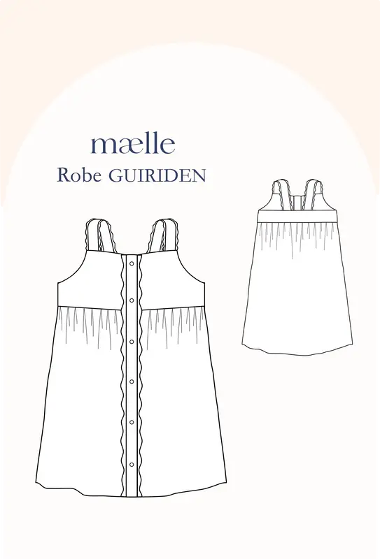 Patron Robe GUIRIDEN pochette