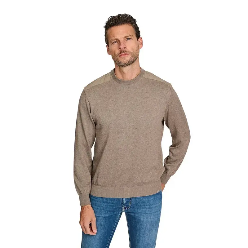 Paul & Shark pull-over hommes marron
