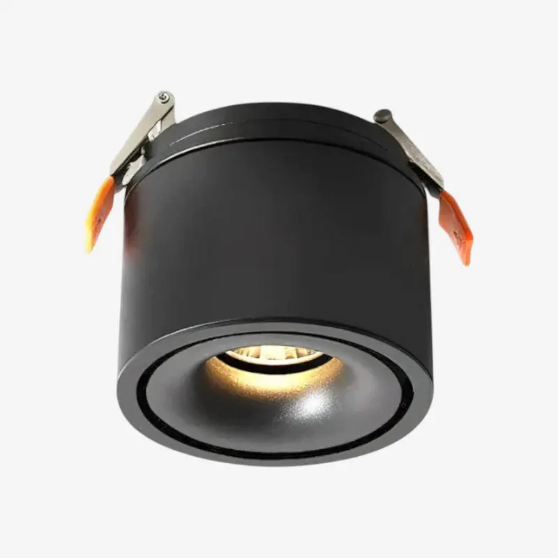 Plafonnier LED rotatif rond