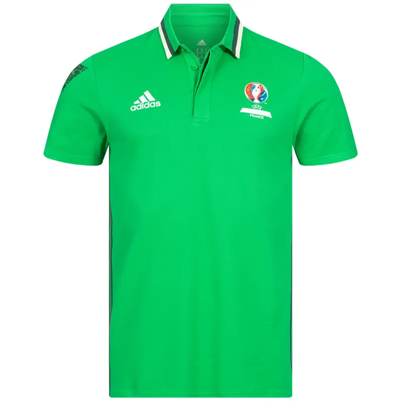 Polo Adidas Euro UEFA Vert Homme