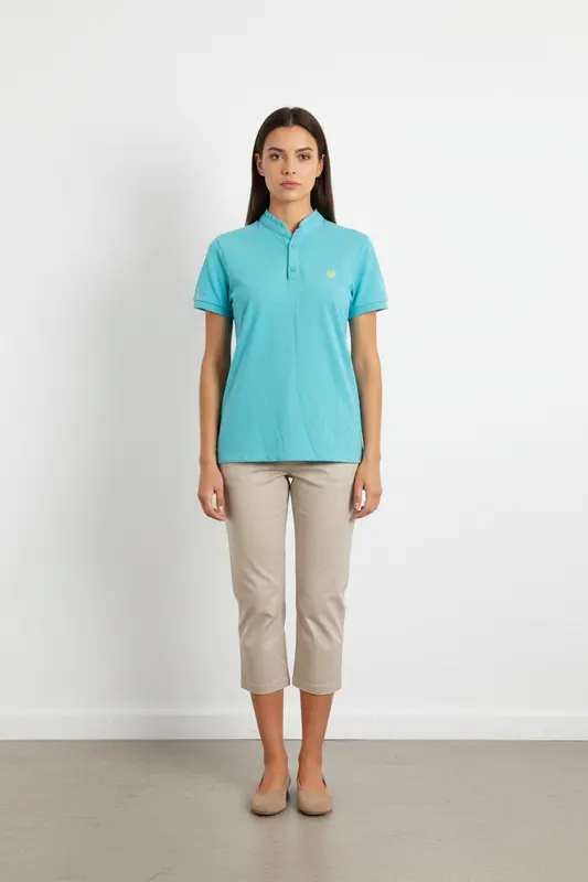 Polo Bleu - Taille XS/34