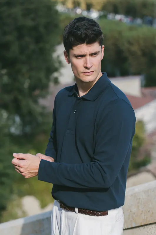 Polo manches longues