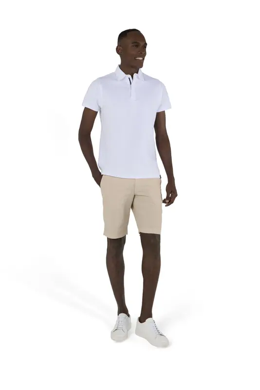 Polo piqué 100% coton - BLANC
