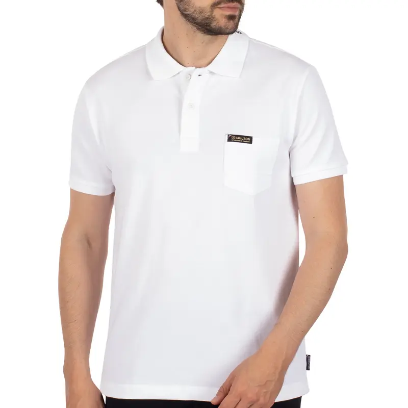 Polo piqué lagon