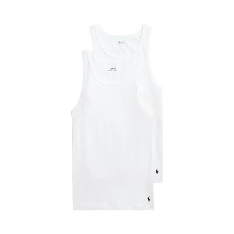 Polo Ralph Lauren Hommes maillot de corps homme blanc 714835886001