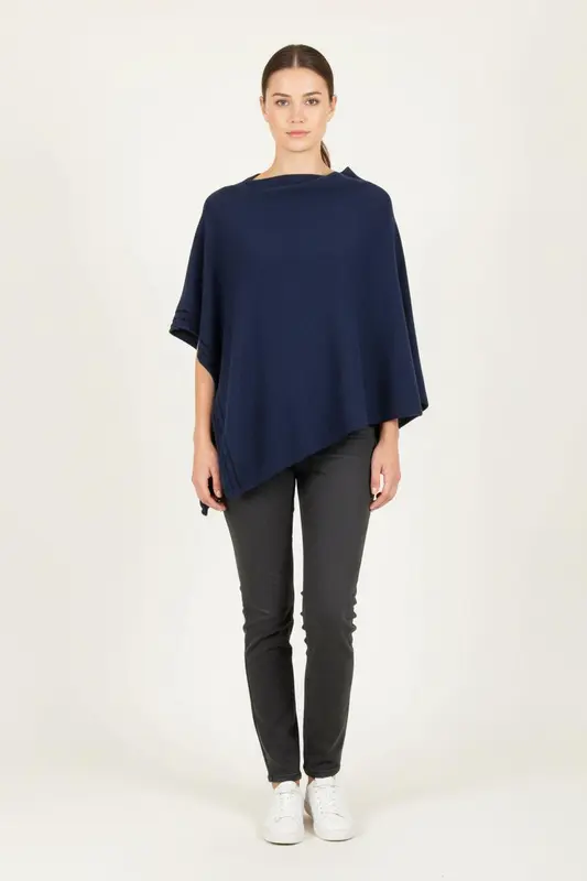 Poncho Bleu - Taille S/36