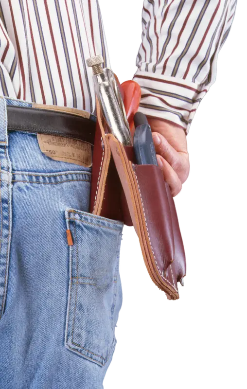 Porte-outils compact en cuir Pocket Caddy OCCIDENTAL LEATHER 5057