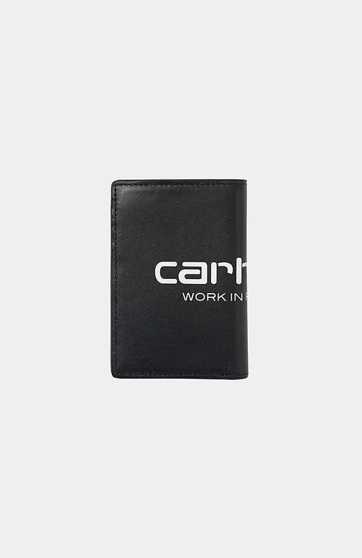Portefeuille Carhartt Wip VEGAS VERTICAL WALLET Black White