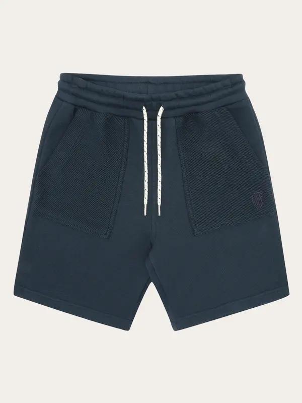 POSEY wide fit mid-rise sweat shorts - GOTS/Vegan - Total Eclipse
