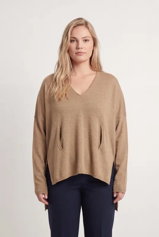 Pull Beige - Taille XXL/44