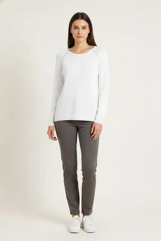 Pull Blanc - Taille M/38