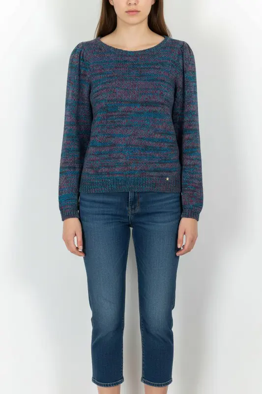 Pull Bleu et Violet - Taille M/38