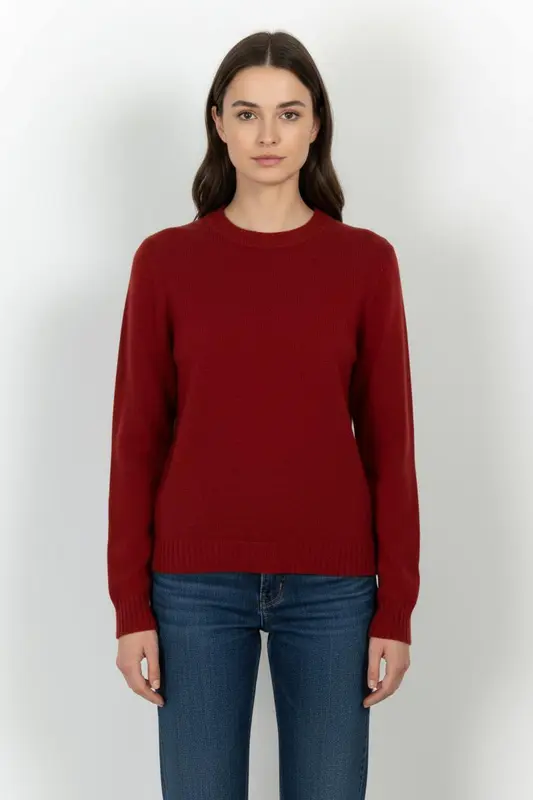 Pull Bordeaux - Taille XS/34