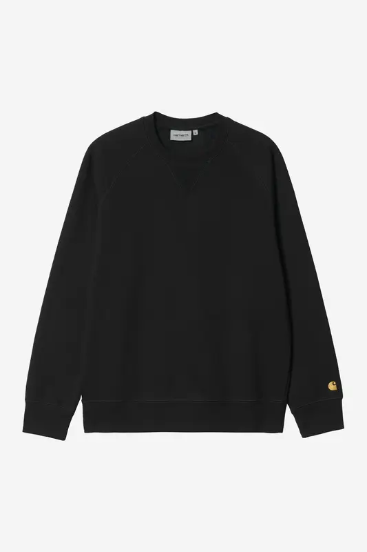 Pull Carhartt Wip CHASE SWEAT Black Gold