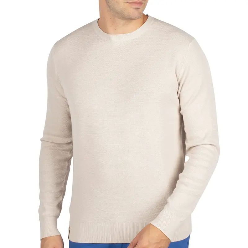 Pull col rond léger