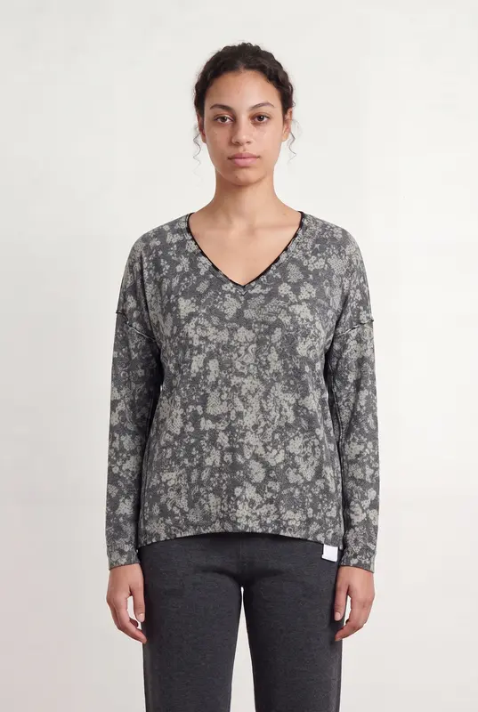 Pull Gris et Blanc - Taille XL/42