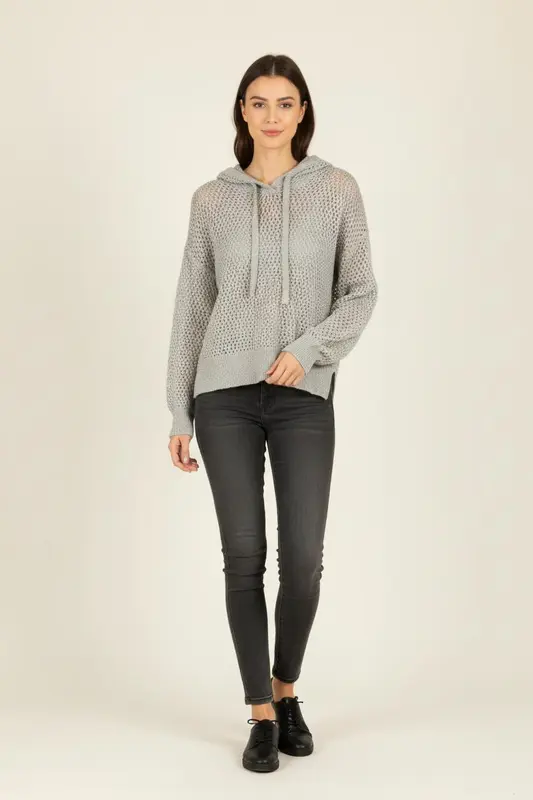 Pull gris - Taille XS/34
