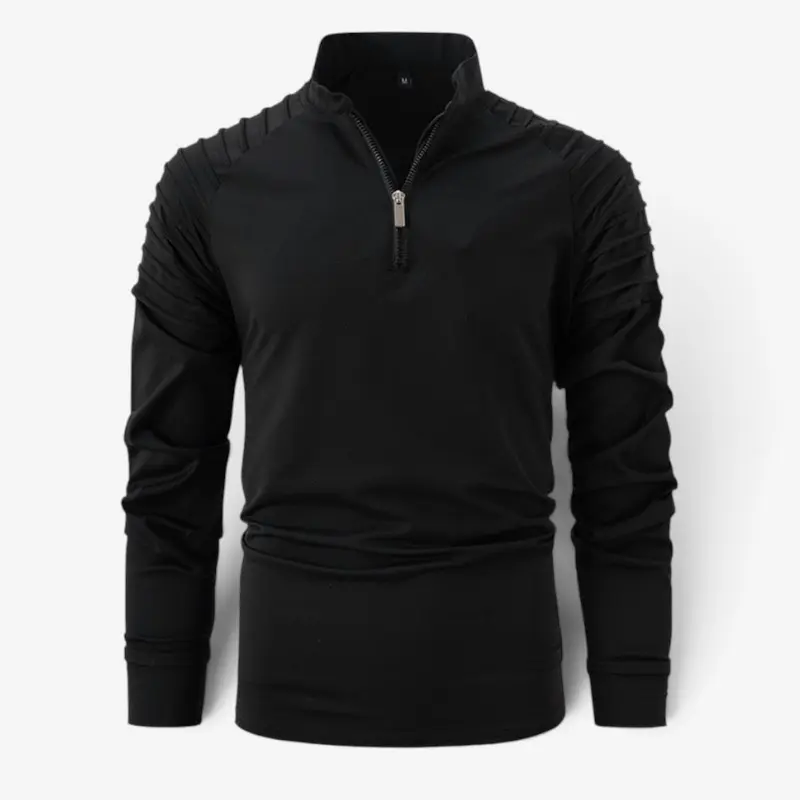 Pull Homme Col Haut à Zip