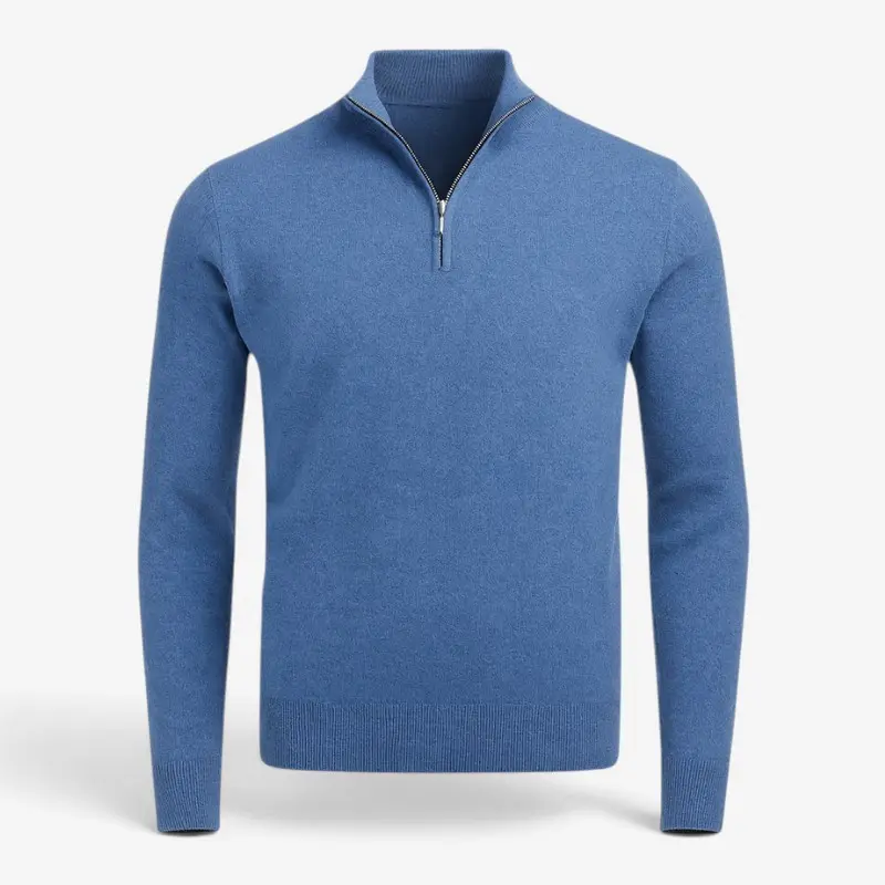 Pull Homme Col Haut avec Zip