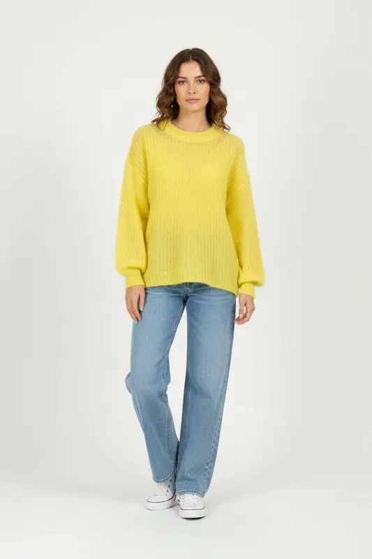 Pull Jaune - Taille S/36