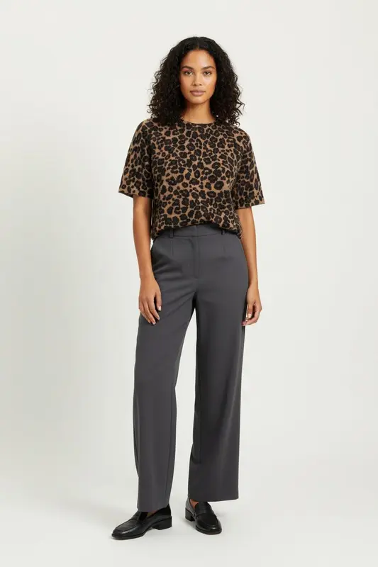 Pull Marron et Noir - Taille XS/34