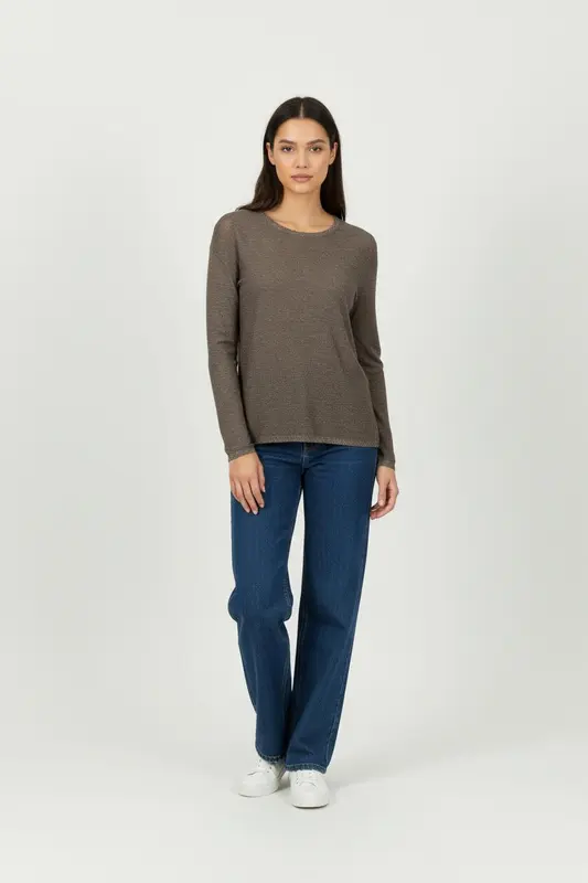Pull Marron - Taille S/36
