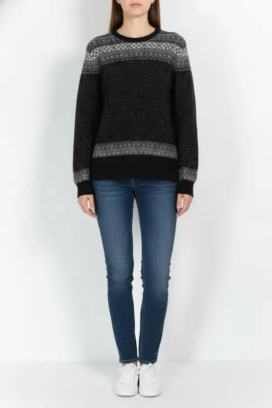 Pull Noir et Gris - Taille M/38