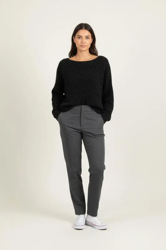 Pull Noir - Taille L/40