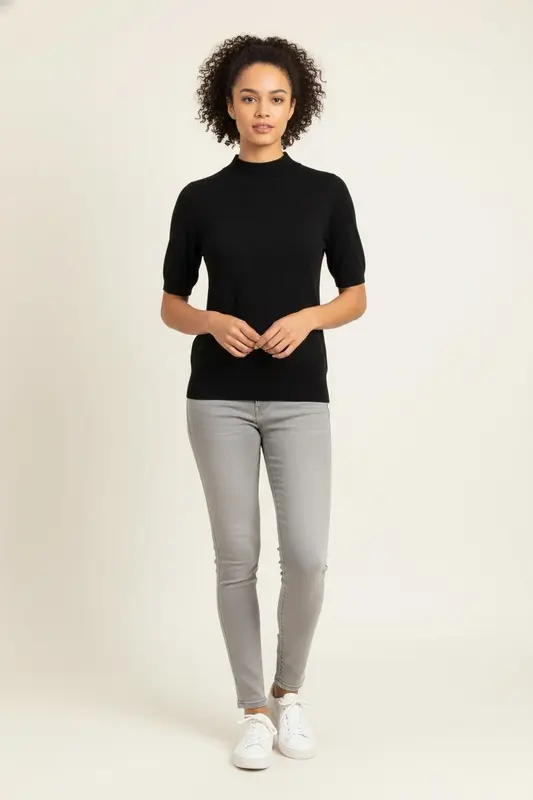 Pull Noir - Taille M/38