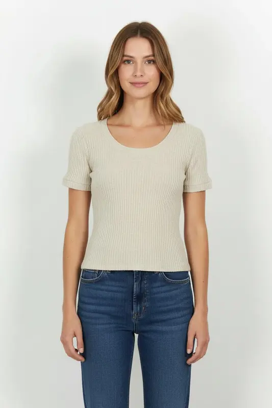 Pull Or - Taille M/38