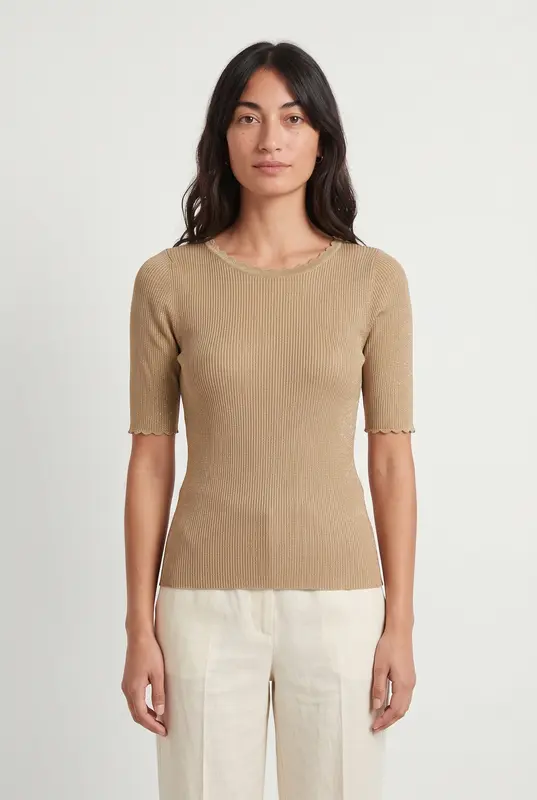 Pull Or - Taille S/36