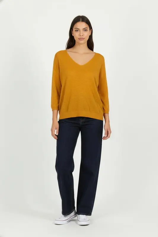 Pull Orange - Taille S/36