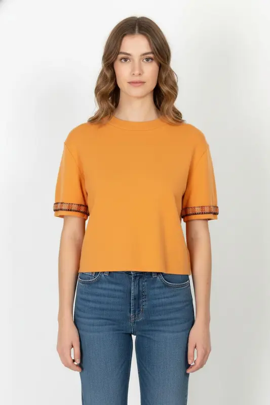 Pull Orange - Taille XL/42