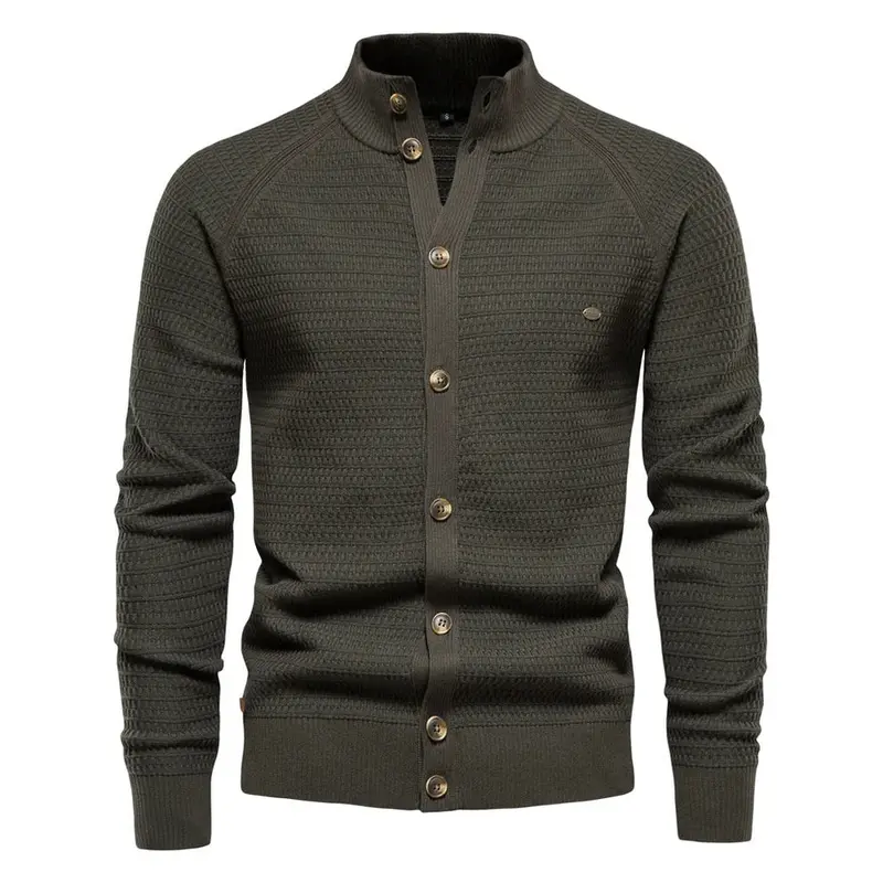 Pull ras du cou homme manches longues