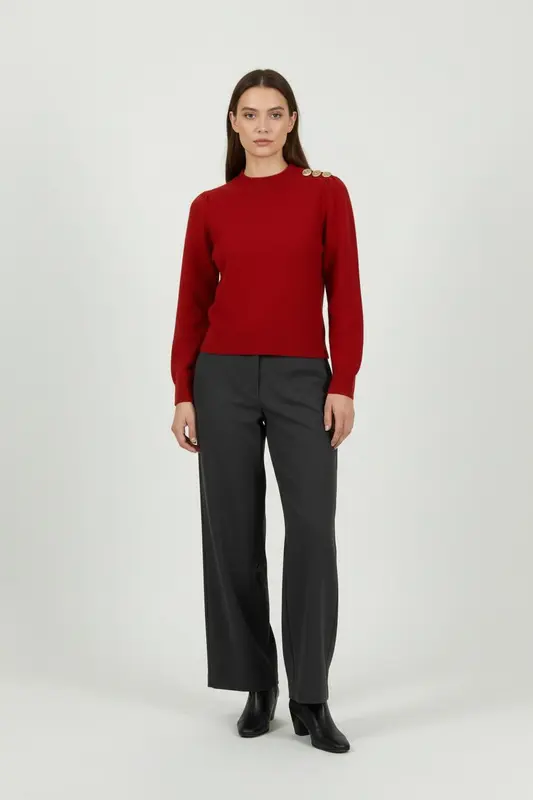 Pull Rouge - Taille S/36