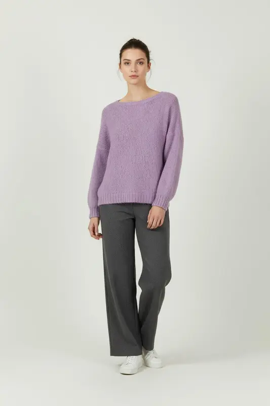 Pull Violet - Taille S/36