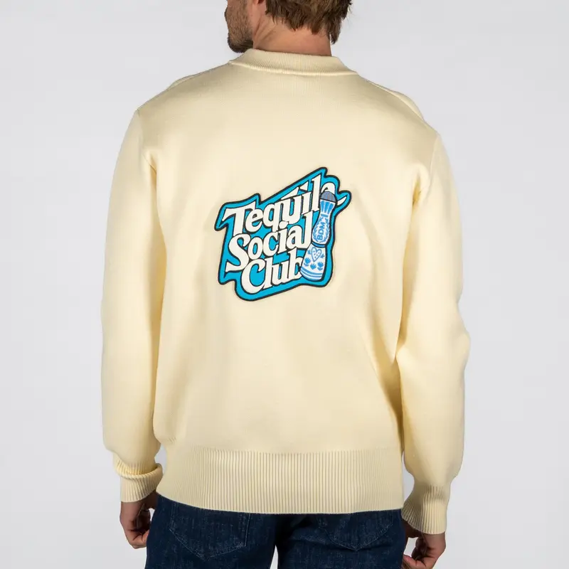 PULLOVER TEQUILA SOCIAL CLUB | BEIGE