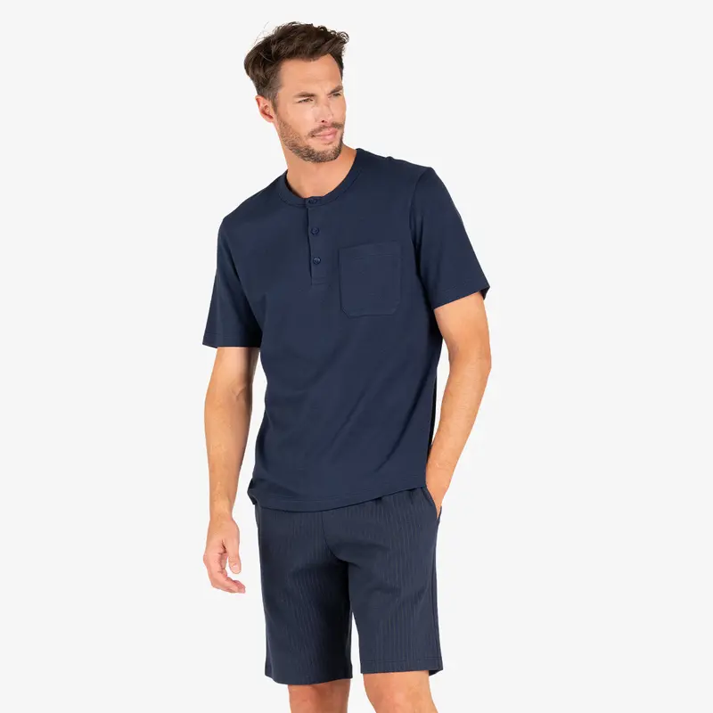 Pyjama court homme Interlock Eminence