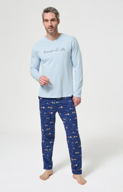 Pyjama en jersey de coton léger - Tranquill'été